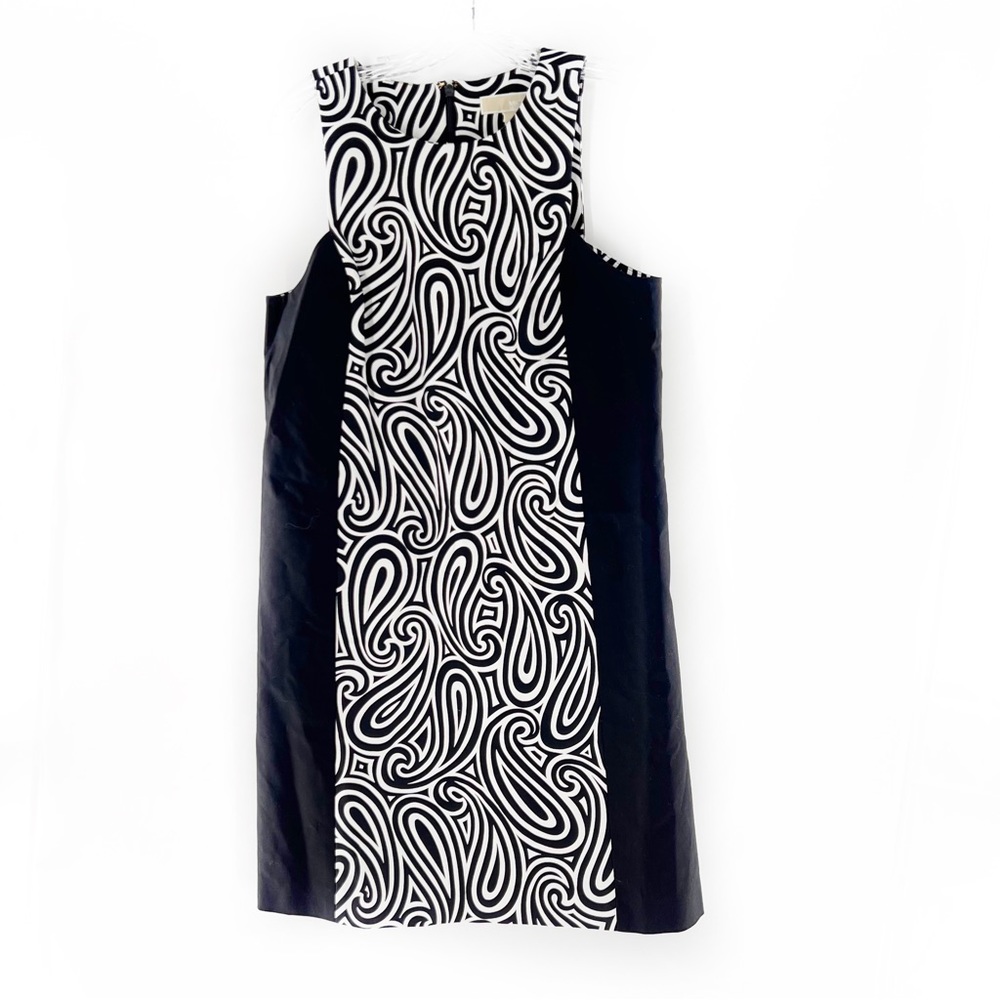 MICHAEL Michael Kors Black & White Modern Swirl Pattern Dress Size Small, NWT! - Picture 15 of 16